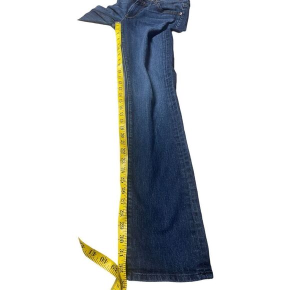 7 For All Mankind Womens Blue Full-Length Straight Leg Jeans Size 29 - Picture 7 of 9